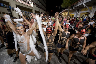 Body Painting 2010 photo - Duval Street, Key West